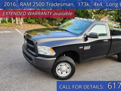 2016 RAM 2500 Tradesman 4x4 2dr Regular Cab 8 ft. LB Pickup for sale in Stow, MA