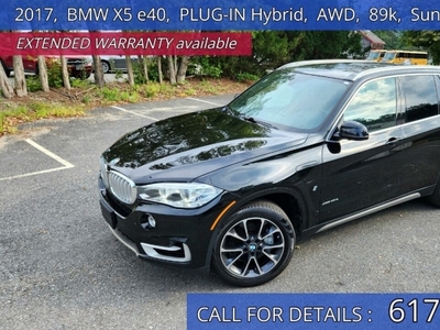 2017 BMW X5 xDrive40e iPerformance AWD 4dr SUV for sale in Stow, MA