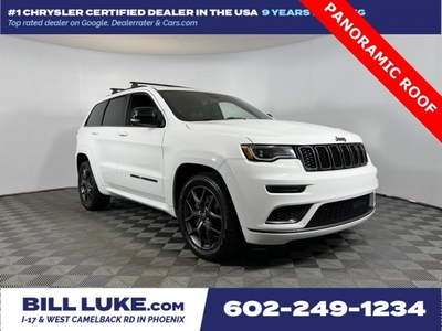 PRE-OWNED 2020 JEEP GRAND CHEROKEE LIMITED X WITH NAVIGATION & 4WD