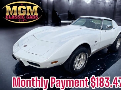 1976 Chevrolet Corvette L 82 T Tops Runs Great! Low Monthly Payments!