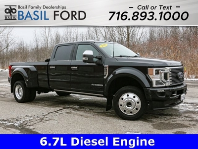 Used 2020 Ford F-450SD Platinum With Navigation & 4WD