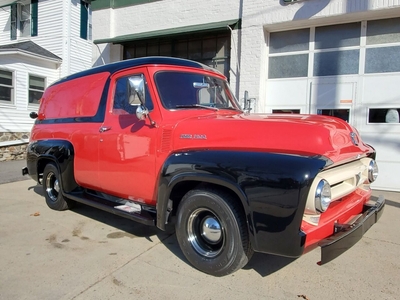 1953 Ford F-100 Panel Truck, 6 Cylinder, 4-SPD, Beautiful Example For Sale