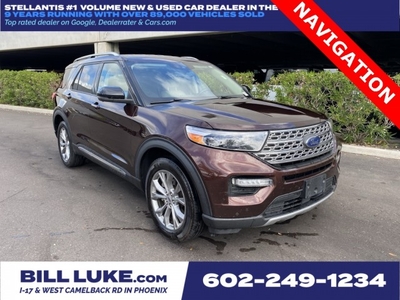 PRE-OWNED 2020 FORD EXPLORER LIMITED WITH NAVIGATION & 4WD