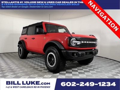 PRE-OWNED 2022 FORD BRONCO BADLANDS WITH NAVIGATION & 4WD