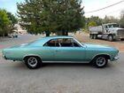 1966 Chevrolet Chevelle Malibu 1966 Chevrolet Chevelle Blue RWD Manual Malibu for sale in Santa Rosa, California, California