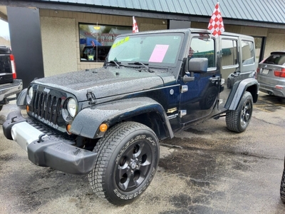 2013 Jeep Wrangler Unlimited Sahara 4x4 4dr SUV for sale in Marinette, WI