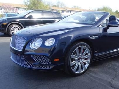 2016 Bentley Continental AWD GT V8 S 2DR Convertible