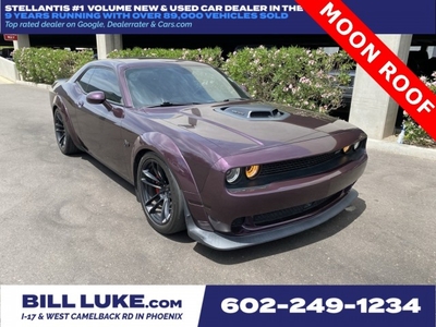 CERTIFIED PRE-OWNED 2021 DODGE CHALLENGER R/T SCAT PACK WIDEBODY