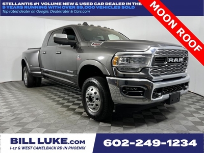 PRE-OWNED 2020 RAM 3500 LIMITED WITH NAVIGATION & 4WD