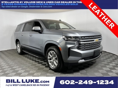 PRE-OWNED 2022 CHEVROLET SUBURBAN PREMIER WITH NAVIGATION & 4WD