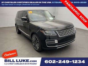 PRE-OWNED 2019 LAND ROVER RANGE ROVER SVAUTOBIOGRAPHY LWB WITH NAVIGATION & 4WD