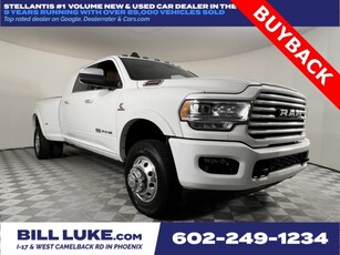 PRE-OWNED 2022 RAM 3500 LARAMIE LONGHORN WITH NAVIGATION & 4WD