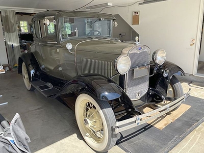 1930 Ford Model A 5 Window Coupe With Rumble Seat