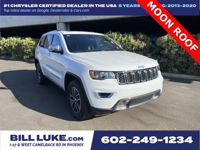 CERTIFIED PRE-OWNED 2018 JEEP GRAND CHEROKEE LIMITED WITH NAVIGATION & 4WD
