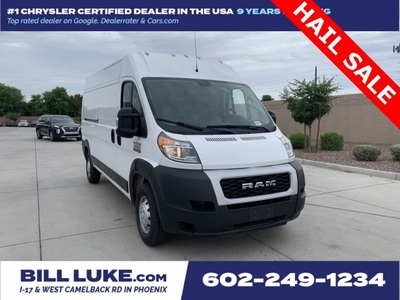 PRE-OWNED 2021 RAM PROMASTER 2500 HIGH ROOF 159WB 159 WB