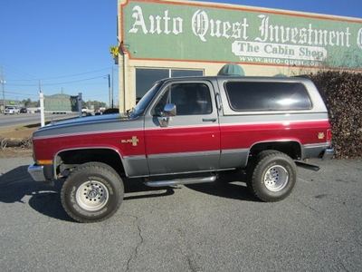1987 Chevrolet Blazer 1/2 Ton Nominal