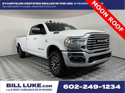 CERTIFIED PRE-OWNED 2019 RAM 3500 LARAMIE LONGHORN WITH NAVIGATION & 4WD