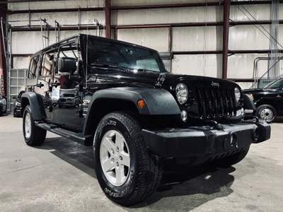 Used 2016 Jeep Wrangler Unlimited Sport w/ Quick Order Package 24S