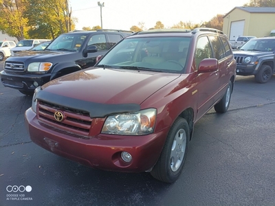 2004 TOYOTA HIGHLANDER for sale in Perry, OH