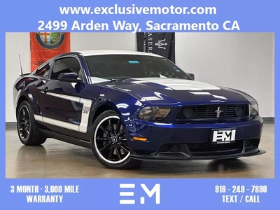 2012 Ford Mustang Boss 302 Coupe 2D for sale in Sacramento, CA