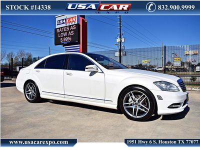 2013 Mercedes-Benz S 550 AMG Sport Package 4.6L V8 for sale in Houston, TX