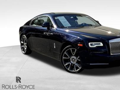 Rolls-Royce Wraith 6.6L V-12 Gas Turbocharged