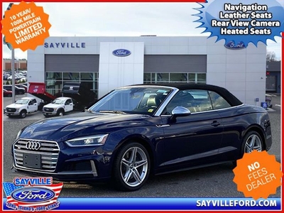 Used 2018 Audi S5 Premium Plus for sale in Sayville, NY 11782: Convertible Details - 663066915 | Kelley Blue Book