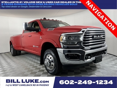 CERTIFIED PRE-OWNED 2022 RAM 3500 LARAMIE LONGHORN WITH NAVIGATION & 4WD