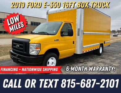 2019 Ford E-350 16ft Box Truck - Box Truck Liquidation Sale! Warranty! $28,900