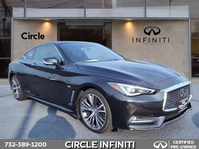 Certified 2018 INFINITI Q60 3.0t Luxe w/ Sensory Package 3.0T Luxe