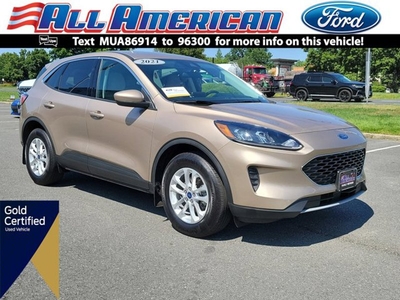 Certified 2021 Ford Escape SE w/ Cold Weather Package