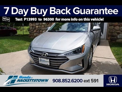 Used 2020 Hyundai Elantra Value Edition