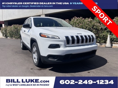 PRE-OWNED 2016 JEEP CHEROKEE SPORT
