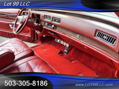 1976 Cadillac Eldorado Power Convertible Top Leather in Portland, OR