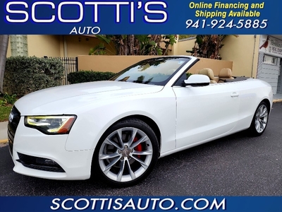 2013 Audi A5 Prestige EDITION~ CLEAN CARFAX~ BEST COLOR COMBO~ AUTOMATIC~ LOOKS AND RUNS GREAT!~ WE for sale in Sarasota, FL