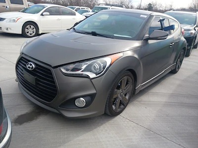 2014 Hyundai Veloster 3dr Cpe Auto Turbo w/Black Int for sale in Fort Worth, TX
