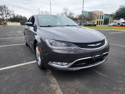2015 Chrysler 200 4dr Sdn C FWD for sale in Austin, TX