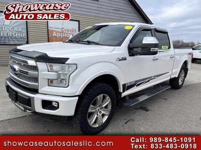 2015 Ford F-150 4WD SuperCrew 157 in Platinum for sale in Chesaning, MI