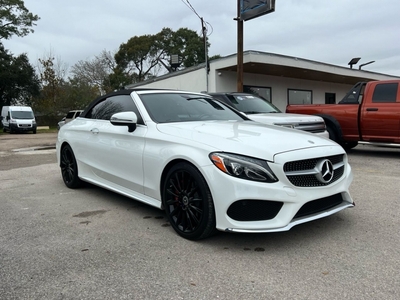 2018 Mercedes-Benz C-Class C 300 2dr Cabriolet for sale in Houston, TX