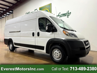2019 RAM ProMaster Cargo Van 3500 HIGH ROOF 159 inWB EXT FWD 3.6L GAS CRUISE CRTL for sale in Houston, TX