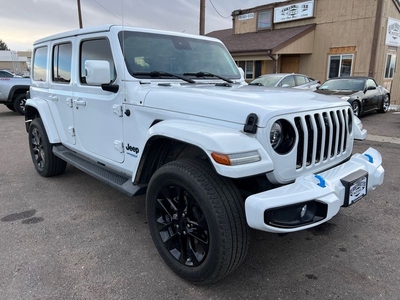 2021 Jeep Wrangler Unlimited High Altitude 4xe for sale in Parker, CO