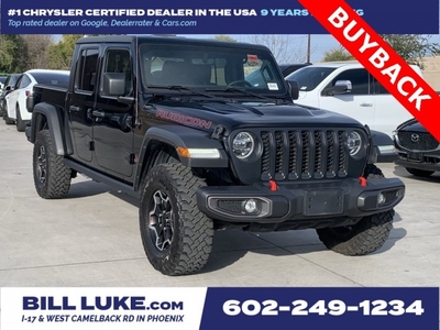 PRE-OWNED 2021 JEEP GLADIATOR RUBICON WITH NAVIGATION & 4WD