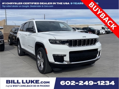 PRE-OWNED 2022 JEEP GRAND CHEROKEE L LIMITED WITH NAVIGATION & 4WD