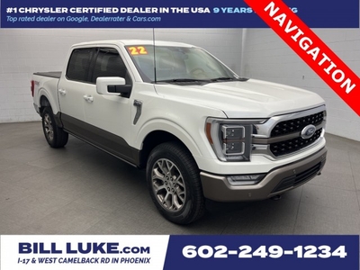 PRE-OWNED 2022 FORD F-150 KING RANCH WITH NAVIGATION & 4WD