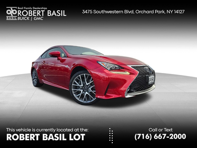 Used 2016 Lexus RC 300 With Navigation & AWD