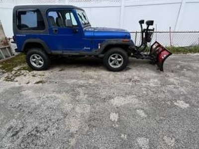 1995 Jeep Wrangler 4X4with plow $6,900