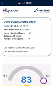 2009 Buick Lucerne Super in Elyria, OH