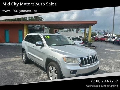 2012 Jeep Grand Cherokee Limited 4x2 4dr SUV for sale in Fort Myers, FL