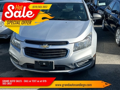 2016 Chevrolet Cruze Limited LS Auto 4dr Sedan w/1SB for sale in Spring Valley, CA