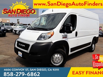2020 Ram ProMaster Cargo Van 1500 High Roof 136 WB for sale in San Diego, CA